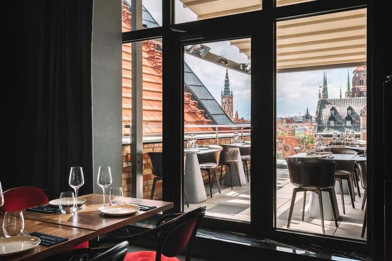 Dinner with a View – 7th Floor, Gdańsk Old Town - Eating Asian Food With a High-View Advantage in Gdańsk