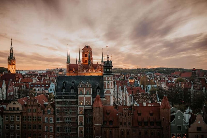 Dinner with a View – 7th Floor, Gdańsk Old Town - Menu Version 2: Veg & Fish With Bold Texture and Sauces