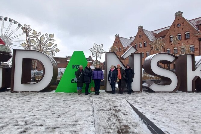 Gdansk: 2H City Sightseeing Tour LIVE GUIDED by Buggy/Golf cart - WWII Museum, Philharmonic area, and the waterfront icons near the end