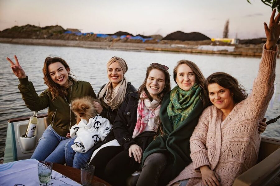 Gdańsk : Catamaran River Cruise (group) - Price and value for a $33 Gdańsk water cruise