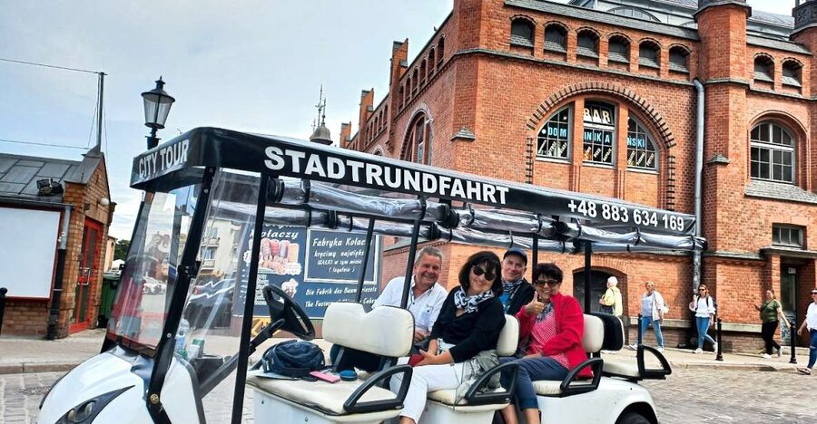 Gdansk: City Sightseeing Tour by Golf Cart/Buggy Guided Tour - Why a golf cart works so well for Gdańsk