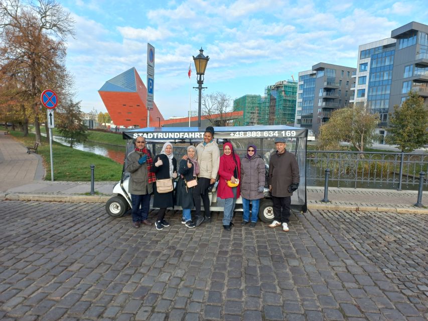 Gdansk: City Sightseeing Tour by Golf Cart/Buggy Guided Tour - Your route from Golden Gate to Neptune’s Fountain