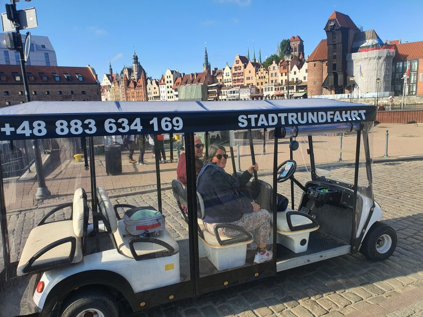 Gdansk: City Sightseeing Tour by Golf Cart/Buggy Guided Tour - What the live guide adds (and why it matters)