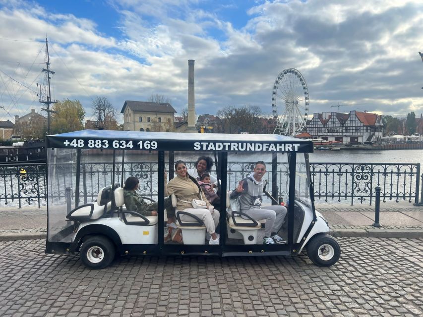 Gdansk: City Sightseeing Tour by Golf Cart/Buggy Guided Tour - Weather-proof sightseeing: rain or shine