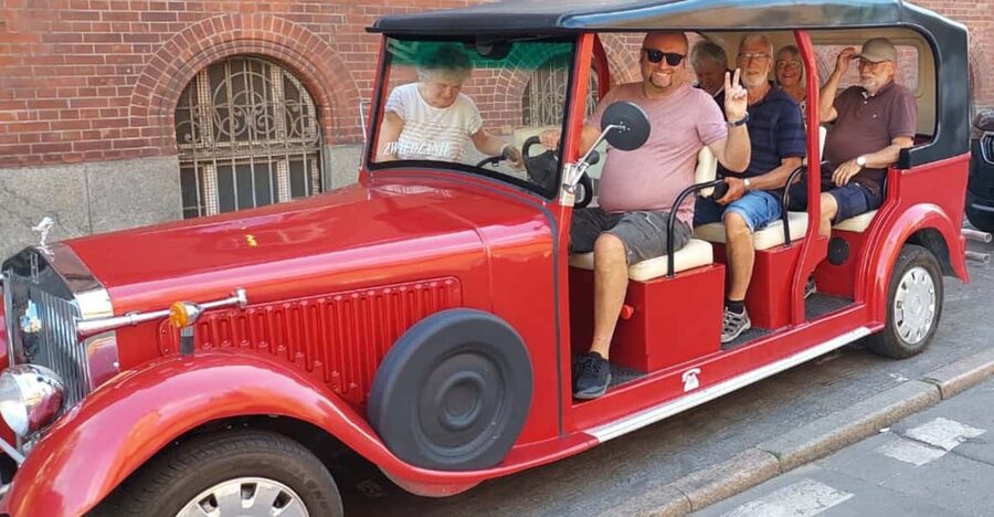 Gdańsk: City Tour by Electric Golf Cart - St. Mary’s Church and the Court of St. George’s Brotherhood