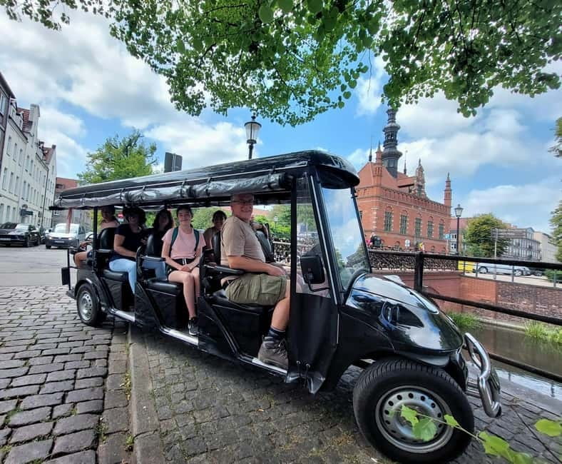 GDANSK City Tour by Golf Cart Live Guide & Sightseeing 90min - The Royal Route and Old Town: Getting Oriented Fast
