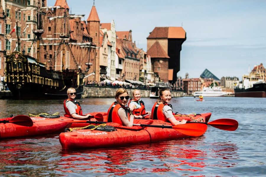 Gdańsk: Islands and Canals Private Kayak Tour - Motława Canals: Getting the City’s Port Rhythm Up Close