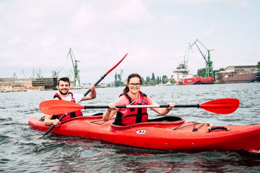 Gdańsk: Islands and Canals Private Kayak Tour - Dokowa 1 Start: Gear, Safety Briefing, and First Paddle Rules