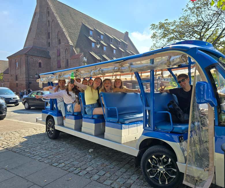 Gdansk:Private Beer City Tour Sightseeing By Golf Cart - Key points you’ll care about