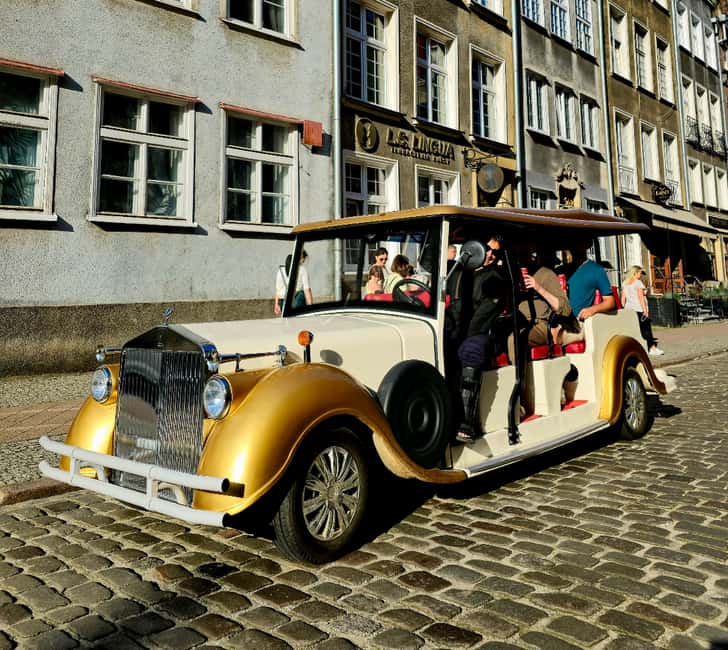 Gdansk:Private Beer City Tour Sightseeing By Golf Cart - Old Town Gates and the Medieval Spine of the City