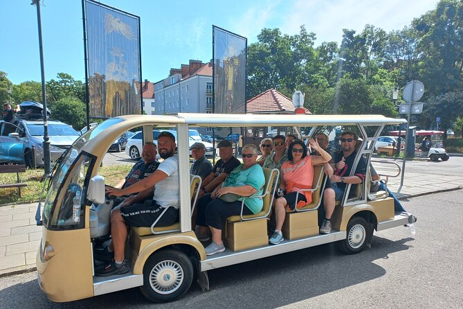 Gdansk: Private City Sightseeing Tour by Buggy/Cart LIVE GUIDED - The route: from Neptune’s Fountain to the gates and the Old Town core