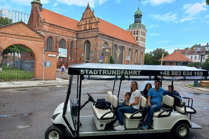 Gdansk: Private City Sightseeing Tour by Buggy/Cart LIVE GUIDED - Millennia, monuments, and the Bridge of Lovers stop you’ll actually remember