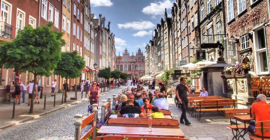 Gdansk: Private Old Town Tour - The Royal Way and Neptune’s Fountain: Your Orientation in 35 Minutes