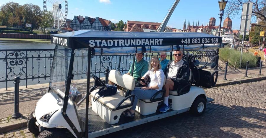 Gdansk: Private Top City Tour by Electric Cart & Live Guided - Church Stops: St. Mary’s Red-Brick Grand Scale + Amber