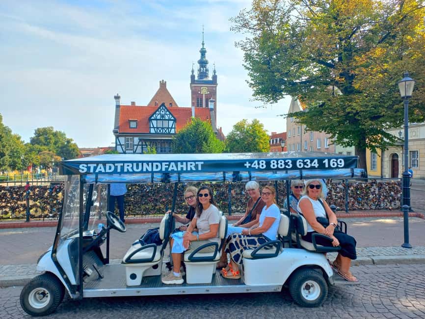 Gdansk Top Beer & Highlights Tour by Golf Cart/Buggy - Gdansk’s thousand-year story and the WWII rebirth angle