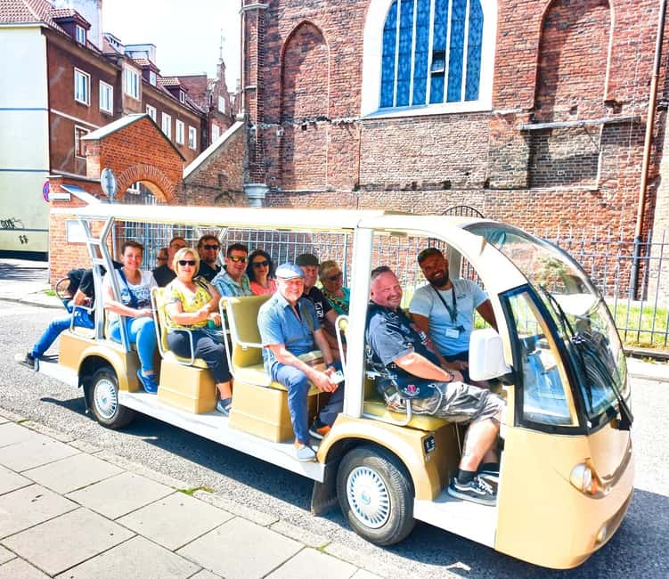 Gdansk Top Beer & Highlights Tour by Golf Cart/Buggy - One local beer: small stop, big atmosphere
