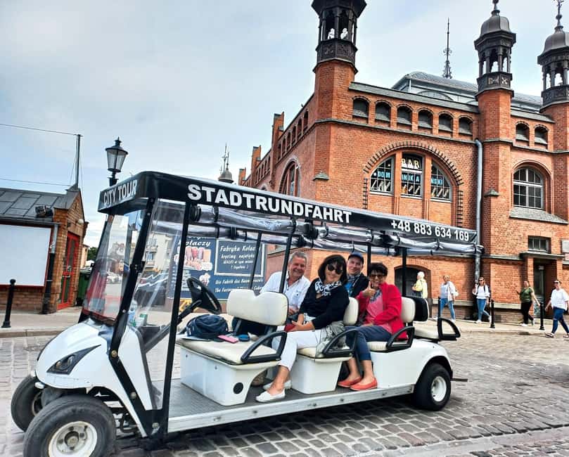 Gdansk Top Beer & Highlights Tour by Golf Cart/Buggy - Guides who make the city click: Noris and Mariana