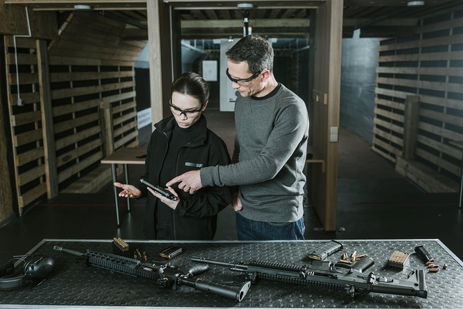 Gun Shooting Experience with Hotel Transfers Gdansk - Your weapons lineup: what you can actually try